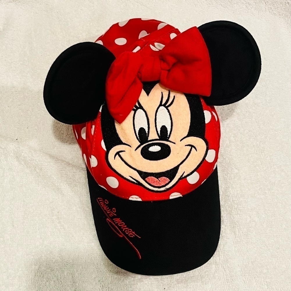 Minnie mouse Walt Disney World Park hat, toddler size